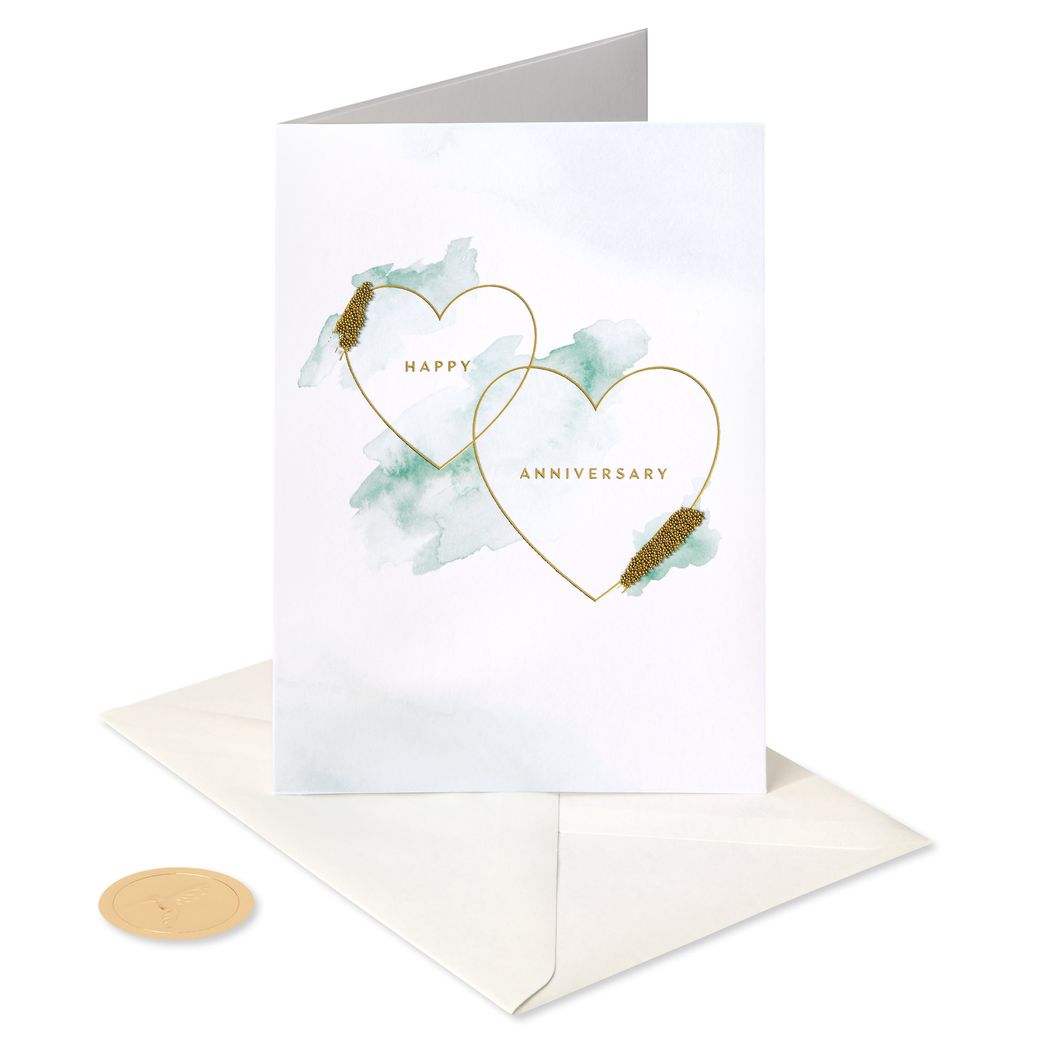 Handgefertigte Quilling-Liebeskarte – Für Jubiläum, Hochzeit, Valentinstag, 13 X 18 Cm