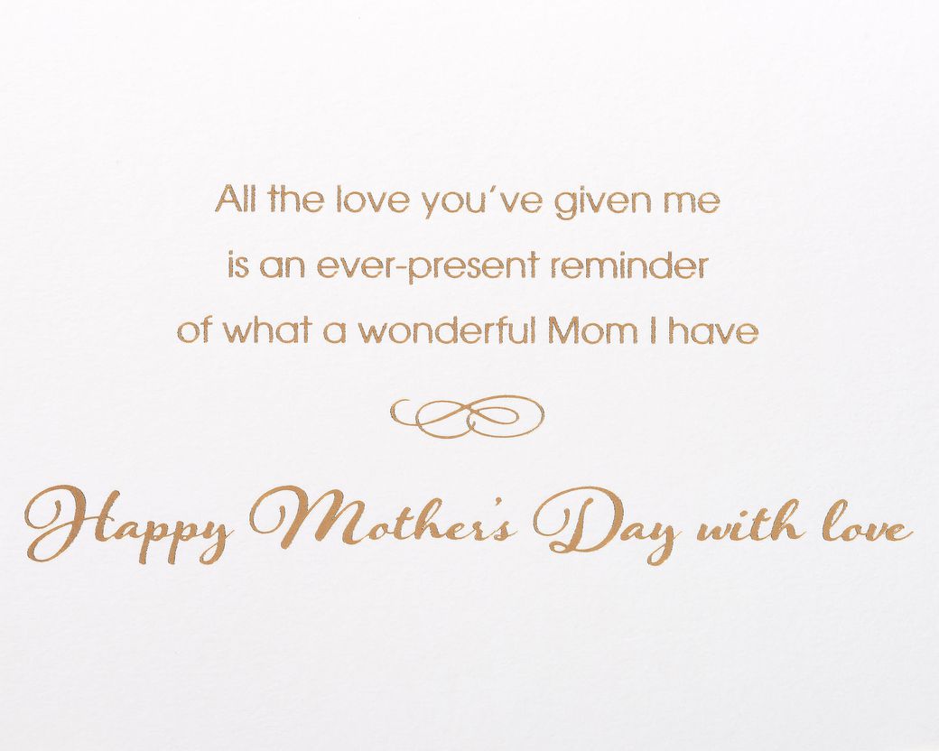 A Wonderful Mom Mother's Day Greeting Card - Papyrus