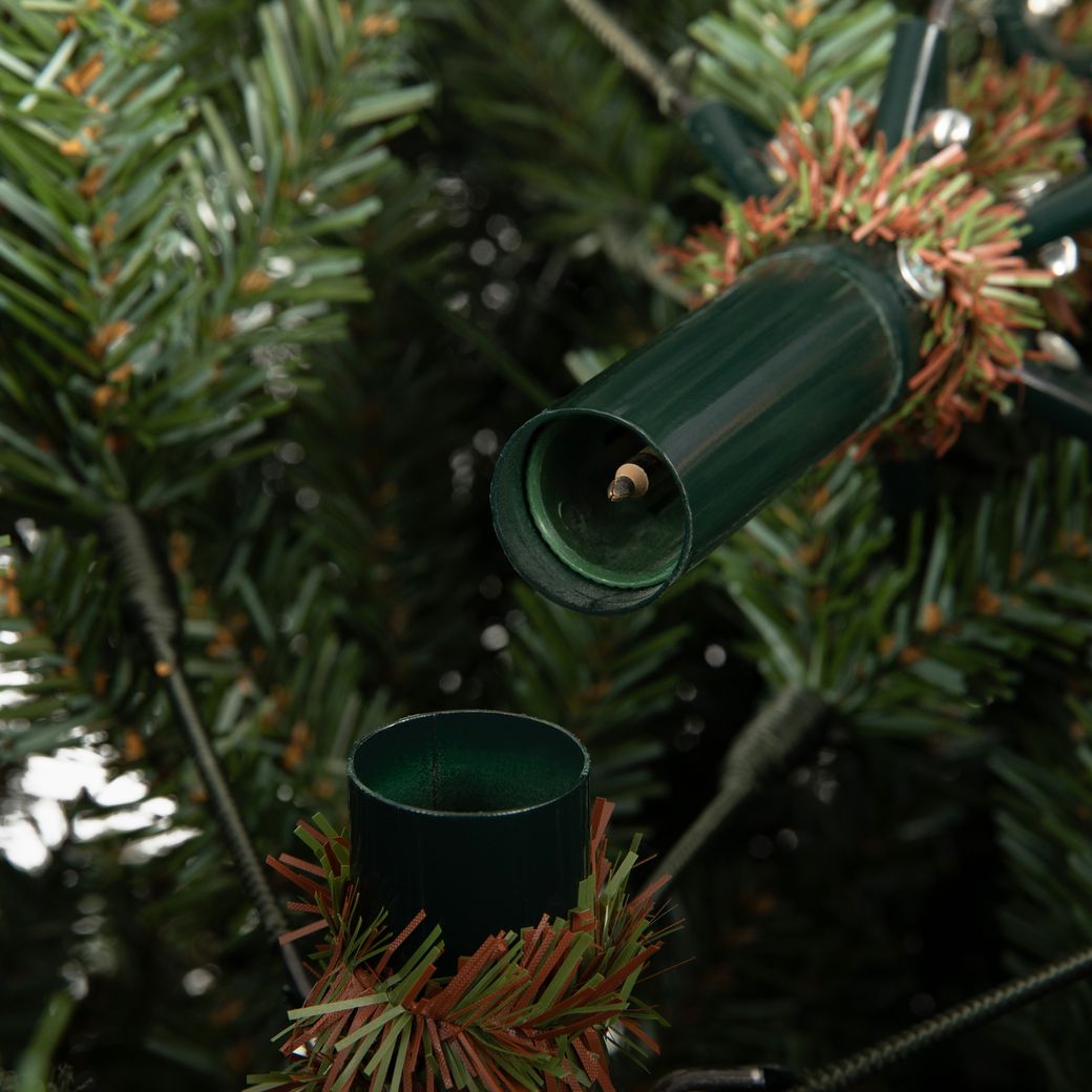 7' Blue Spruce Frosted Tree