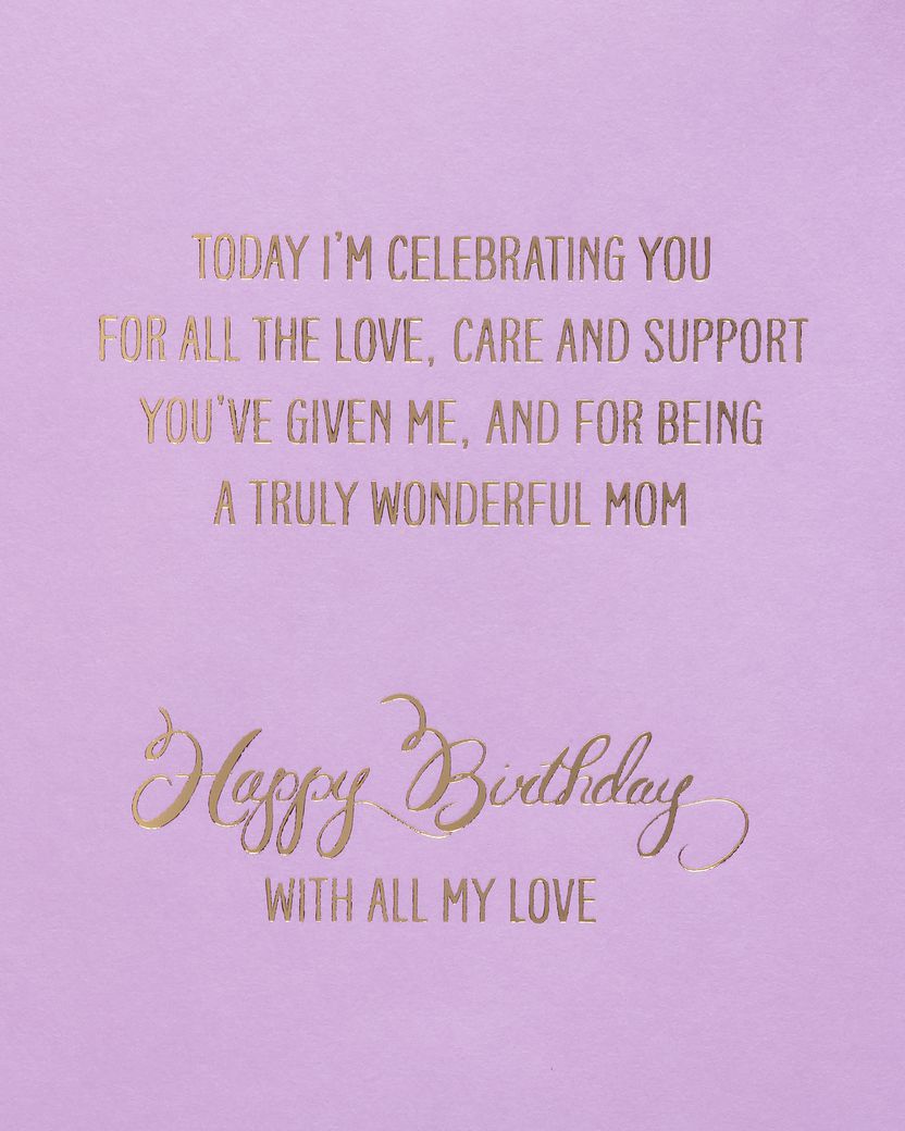 Celebrating You Birthday Greeting Card for MomImage 1