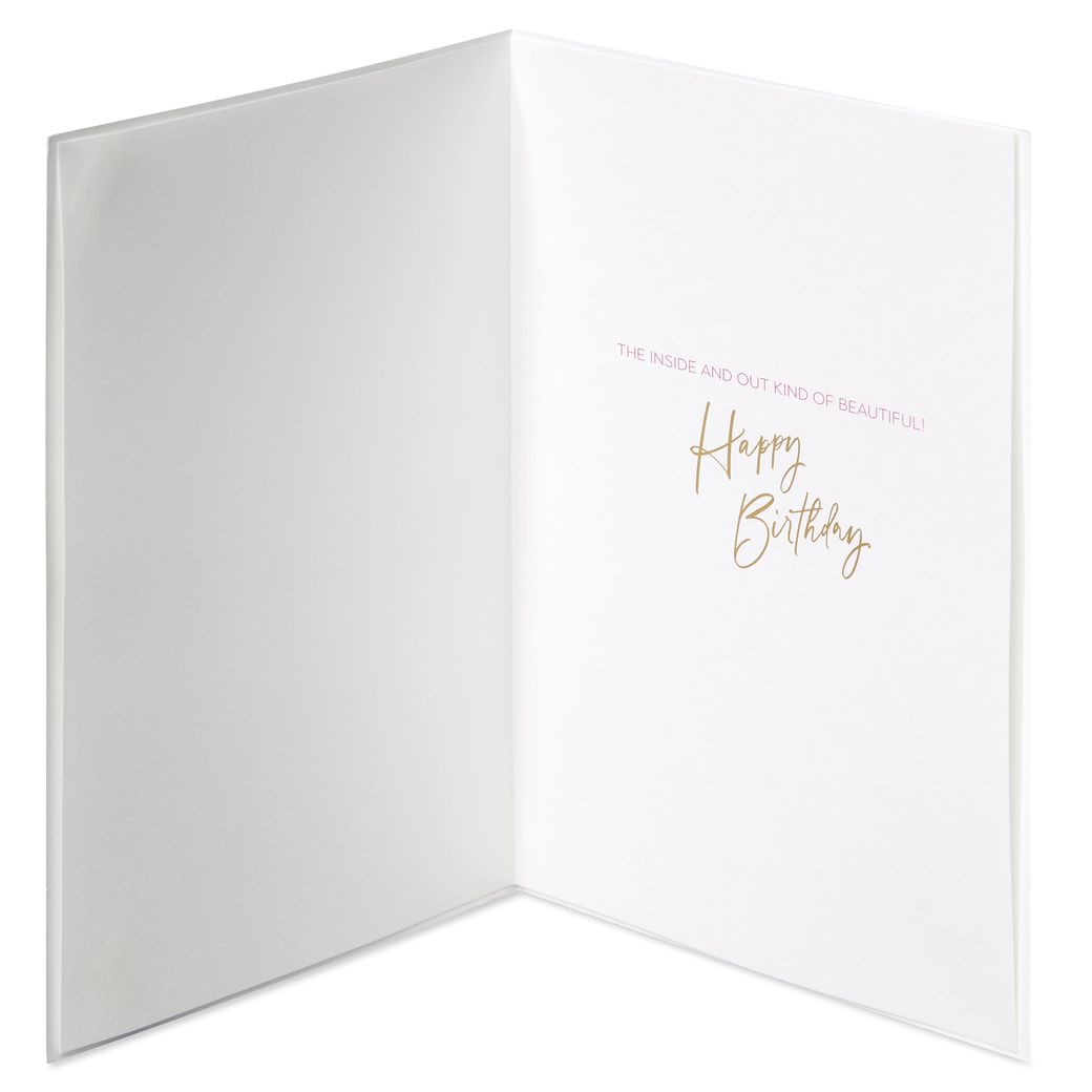 Inside and Out Birthday Greeting Card - Designed by Bella Pilar Image 2
