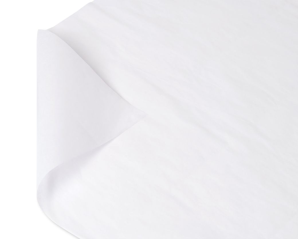 Solid Tissue Paper - White - 8 Sheets