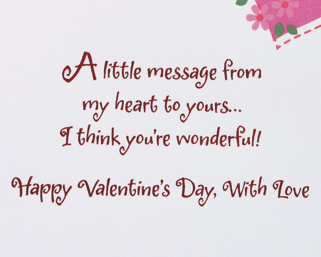 From My Heart To Yours Valentine's Day Greeting Card Image 3