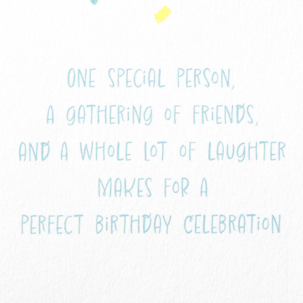 Birthday Cheers Funny Birthday Greeting Card - Designed by Bella Pilar Image 3