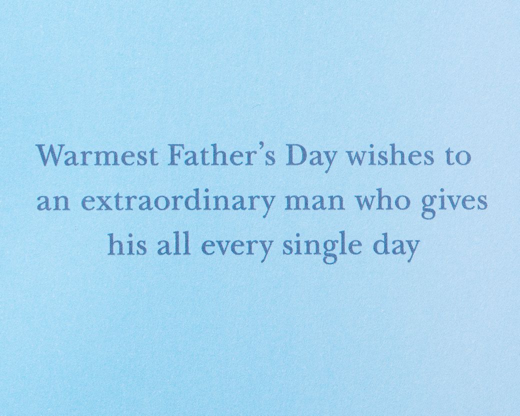 Extraordinary Man Father's Day Greeting CardImage 1
