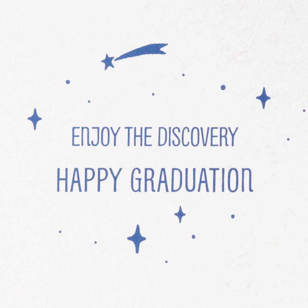 Enjoy the Discovery Graduation Greeting Card Image 2