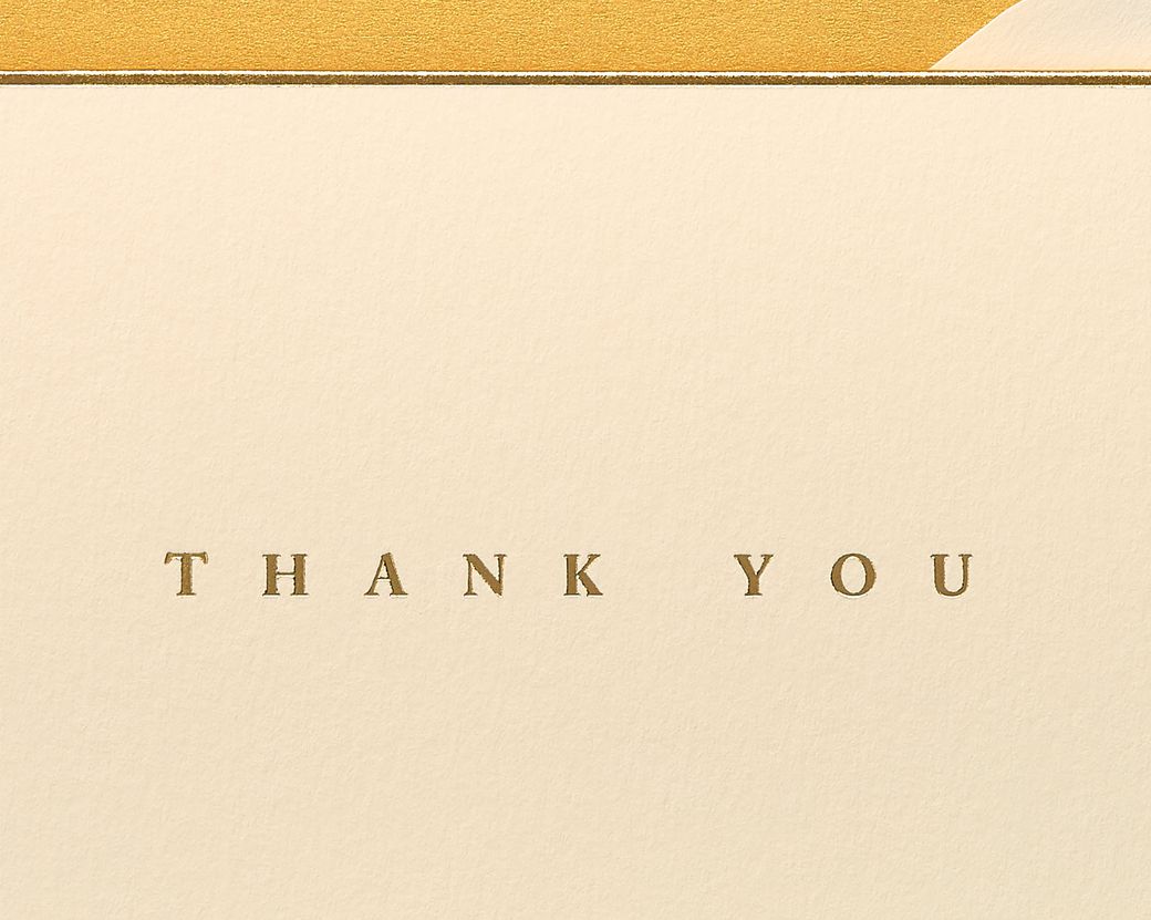 Papyrus Thank You Cards with Envelopes, Magnolia (16-Count)