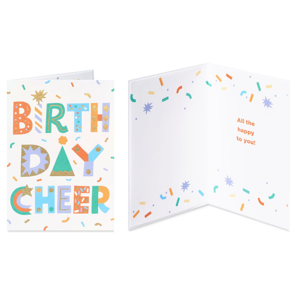 Bright Birthday Birthday Card Assortment, 4-Count Image 4