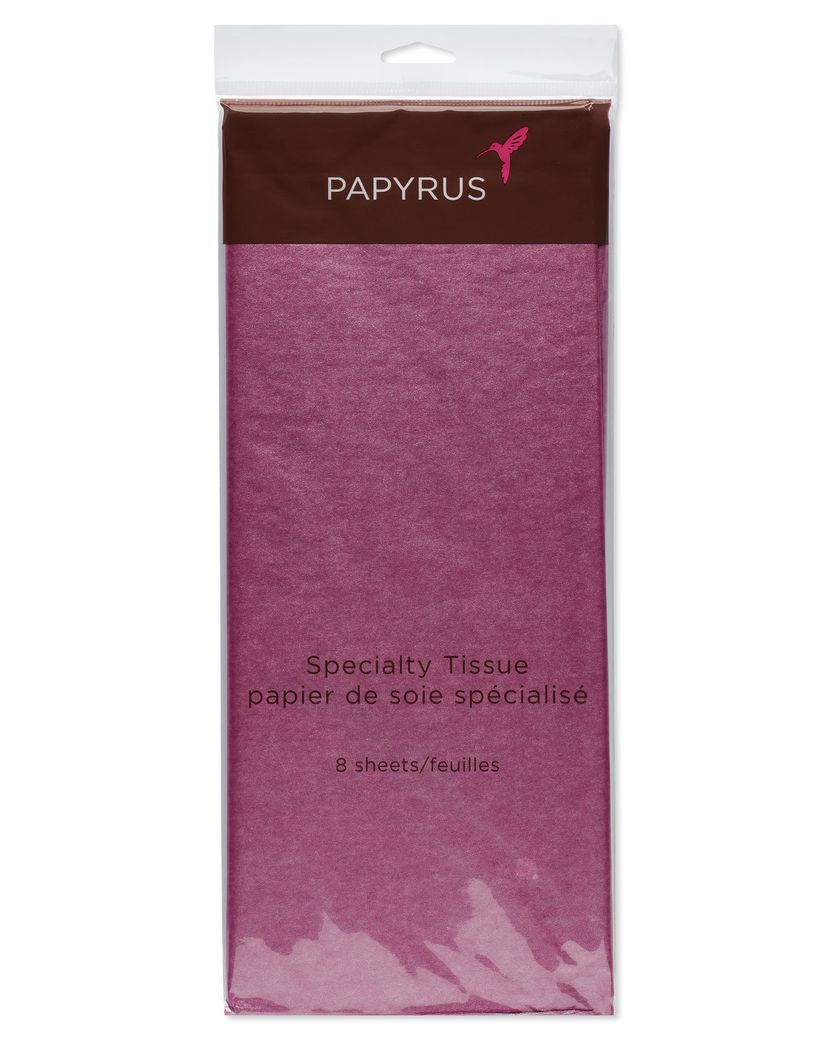 Light Pink Tissue Paper, 8-Sheets - Papyrus