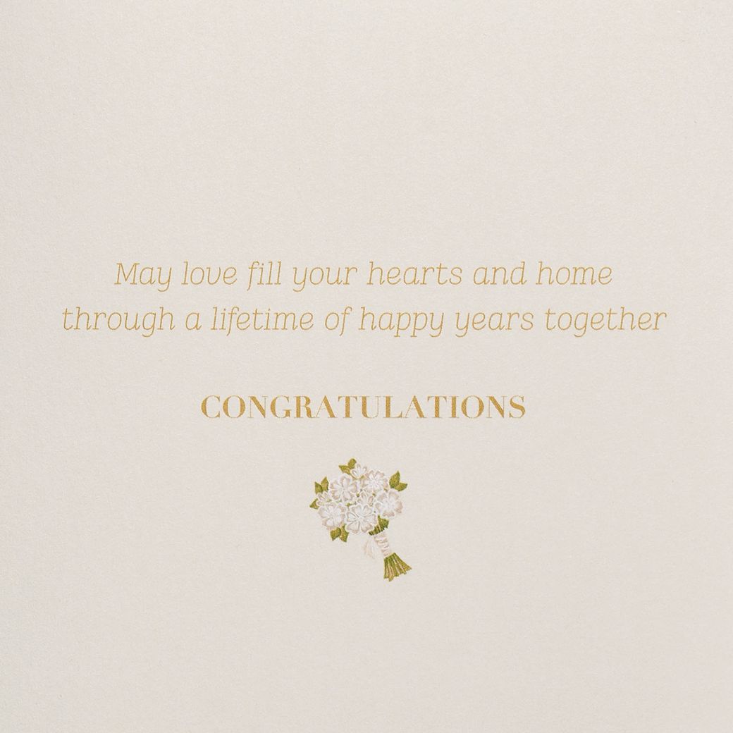 Happy Years Together Wedding Greeting Card - Designed by Bella Pilar Image 3