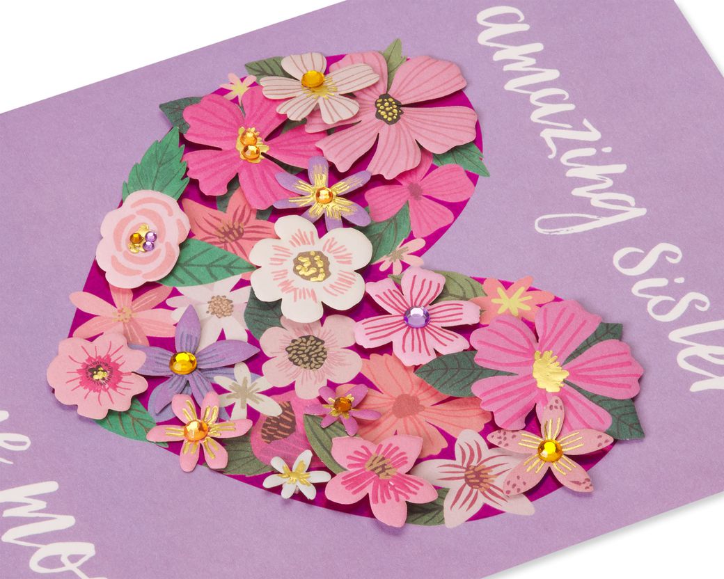 Wonderful Person Mother's Day Greeting Card for SisterImage 1