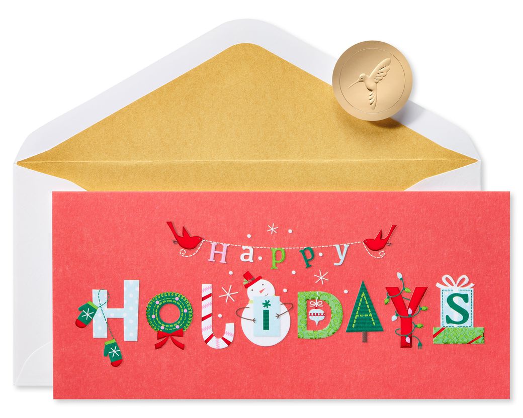 Wishing You the Very Best Holiday Boxed Cards, 16-Count Image 1
