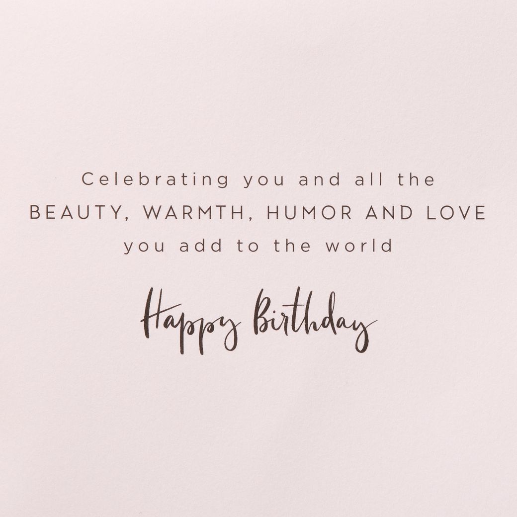 Celebrating You Birthday Greeting Card with Necklace Image 3