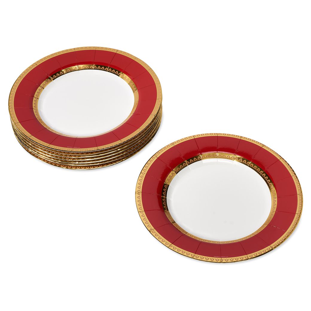 Fall Harvest Dinner Plates 8-CountImage 1
