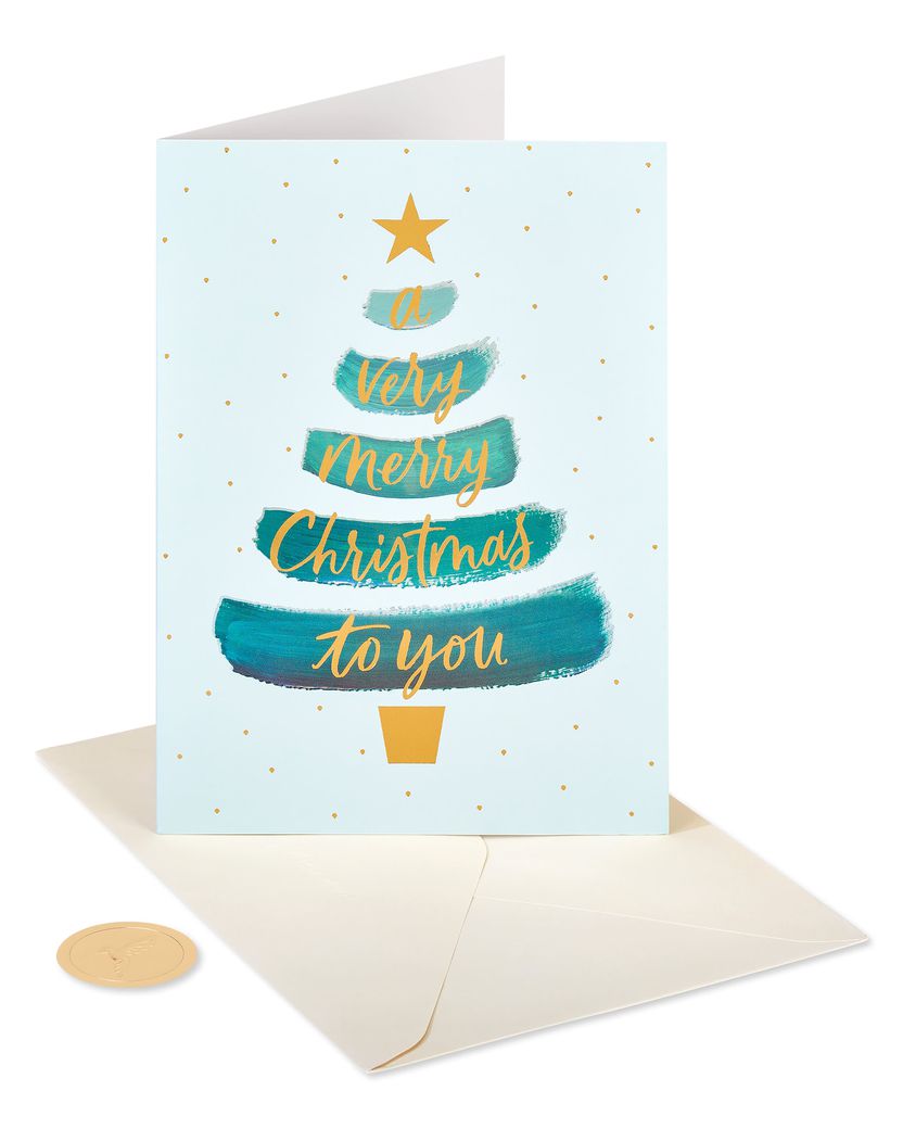 Best Wishes Tree Holiday Boxed Cards, 14-Count Image 5