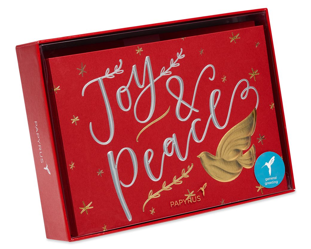 Joy & Peace Holiday Boxed Cards, 12-Count Image 6