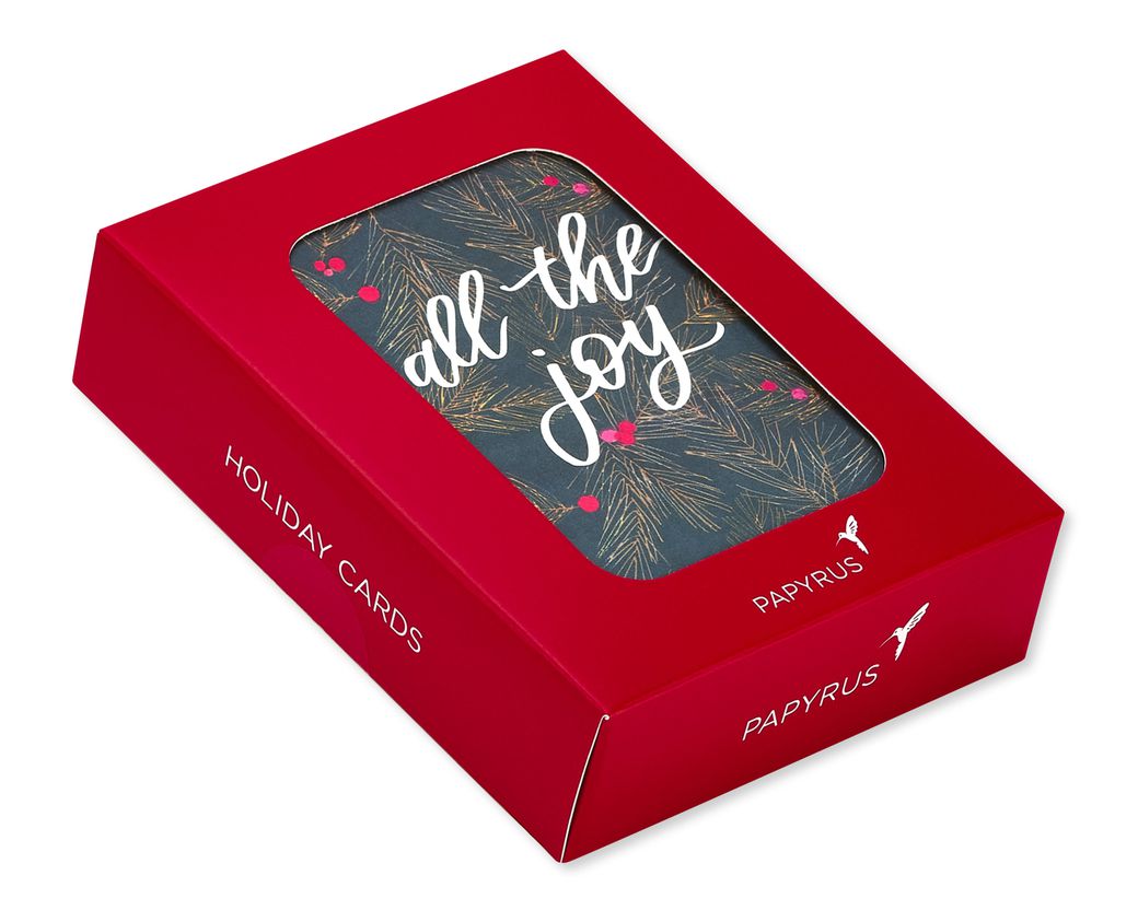 All The Joy Holiday Boxed Cards, 20-Count Image 6