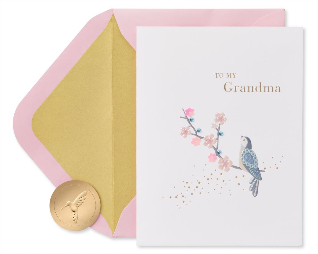 Thankful For You Mother's Day Greeting Card for Grandma Image