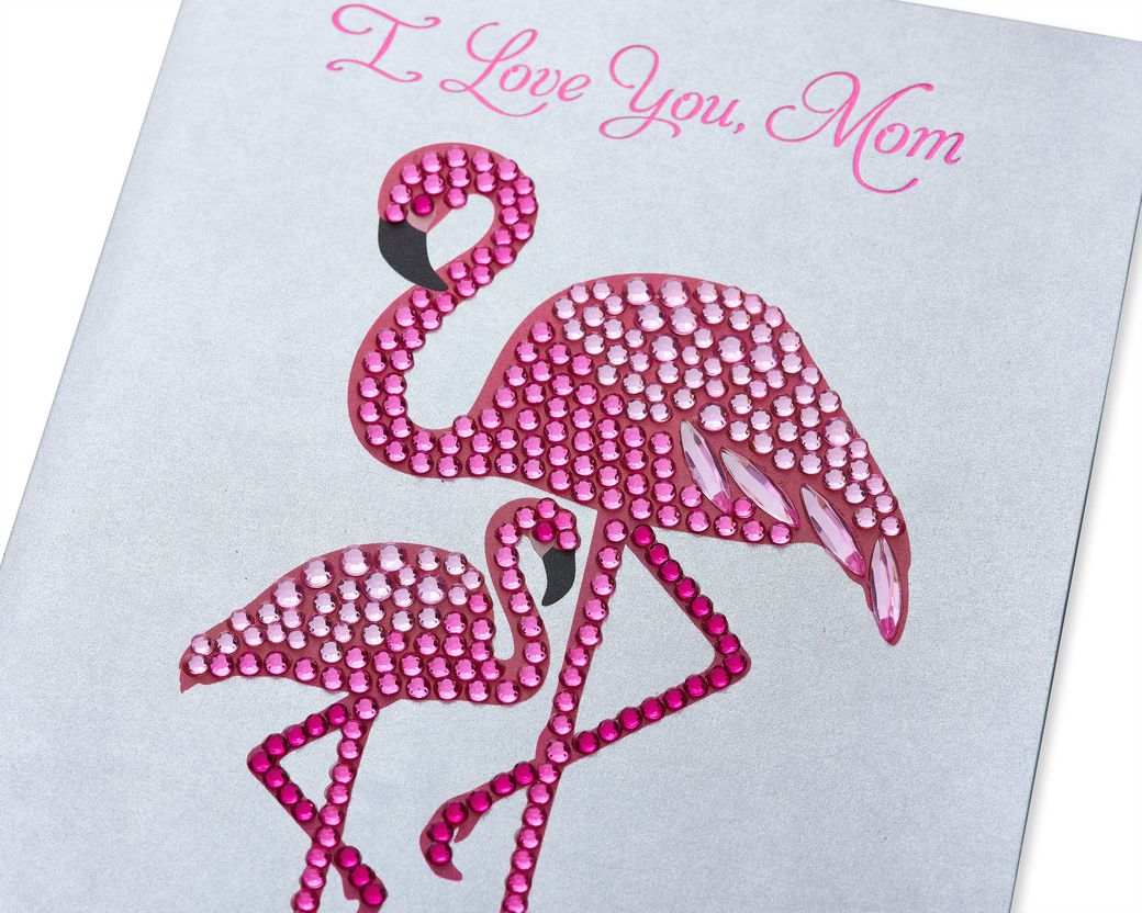 Flamingos Mother's Day Greeting CardImage 1
