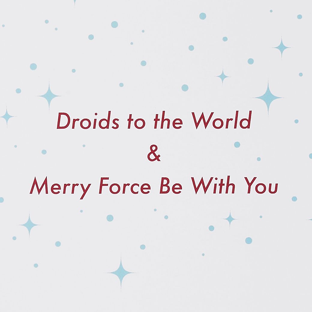 Droids to the World Star Wars Holiday Boxed Cards, 12-Count Image 3