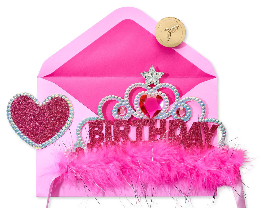 Birthday Princess Crown Birthday Greeting Card Papyrus