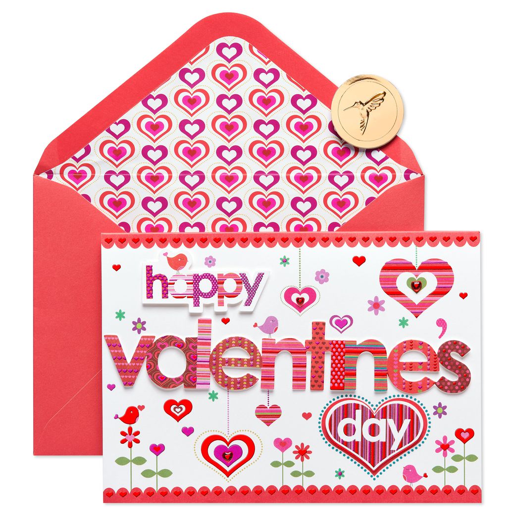 With Lots of Love Valentine's Day Greeting Card Image 1