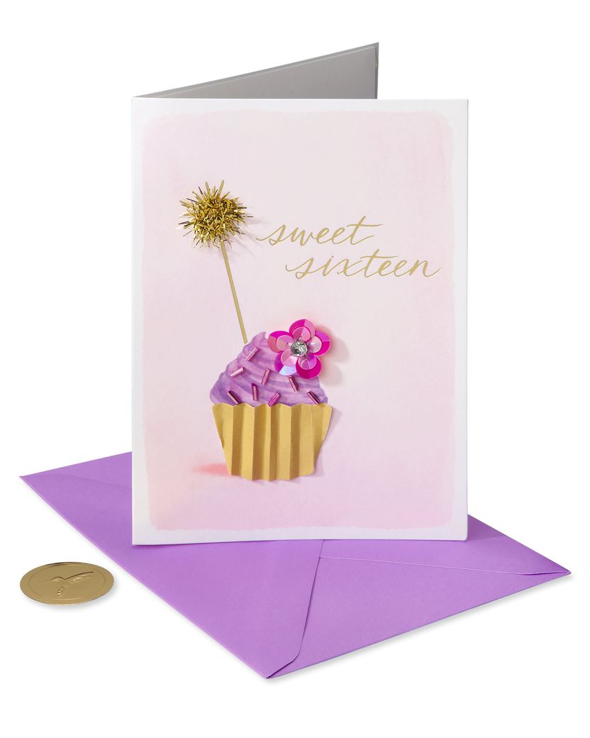 Amazing Smart Beautiful You 16th Birthday Greeting Card Image 3
