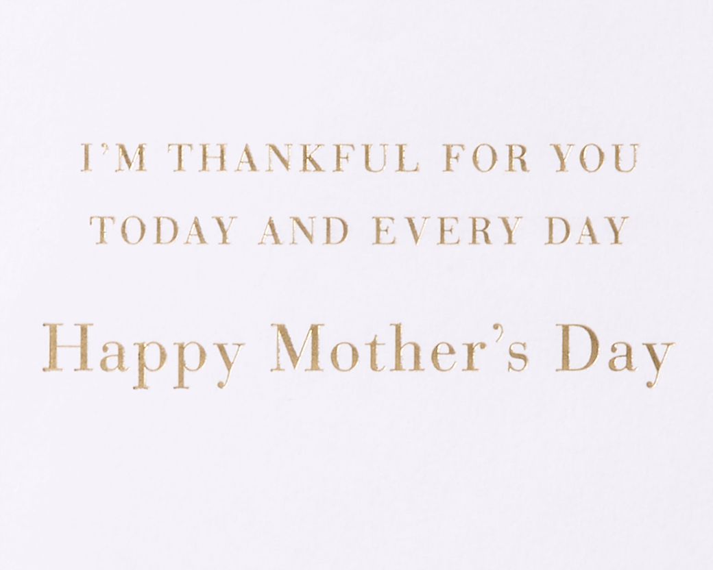 Thankful For You Mother's Day Greeting Card for Grandma Image 3