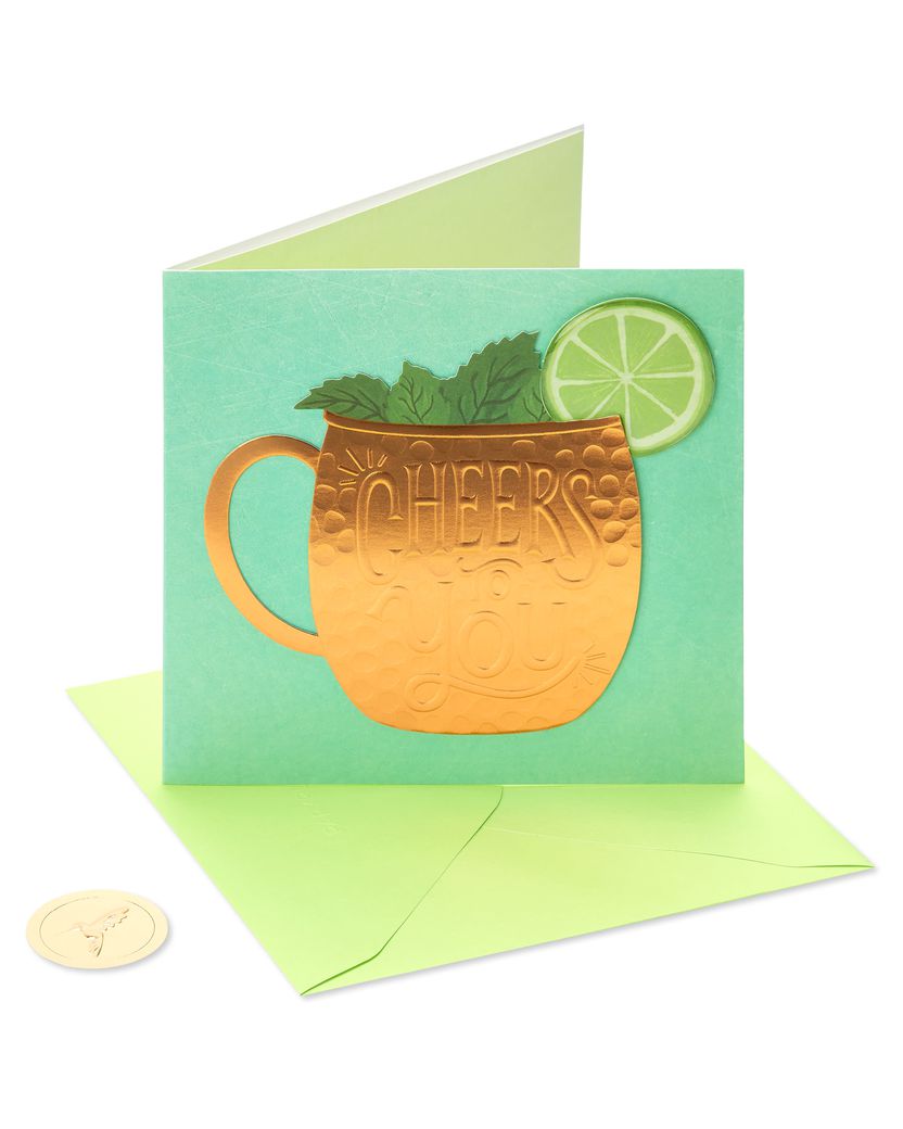 Moscow Mule Birthday Greeting CardImage 1