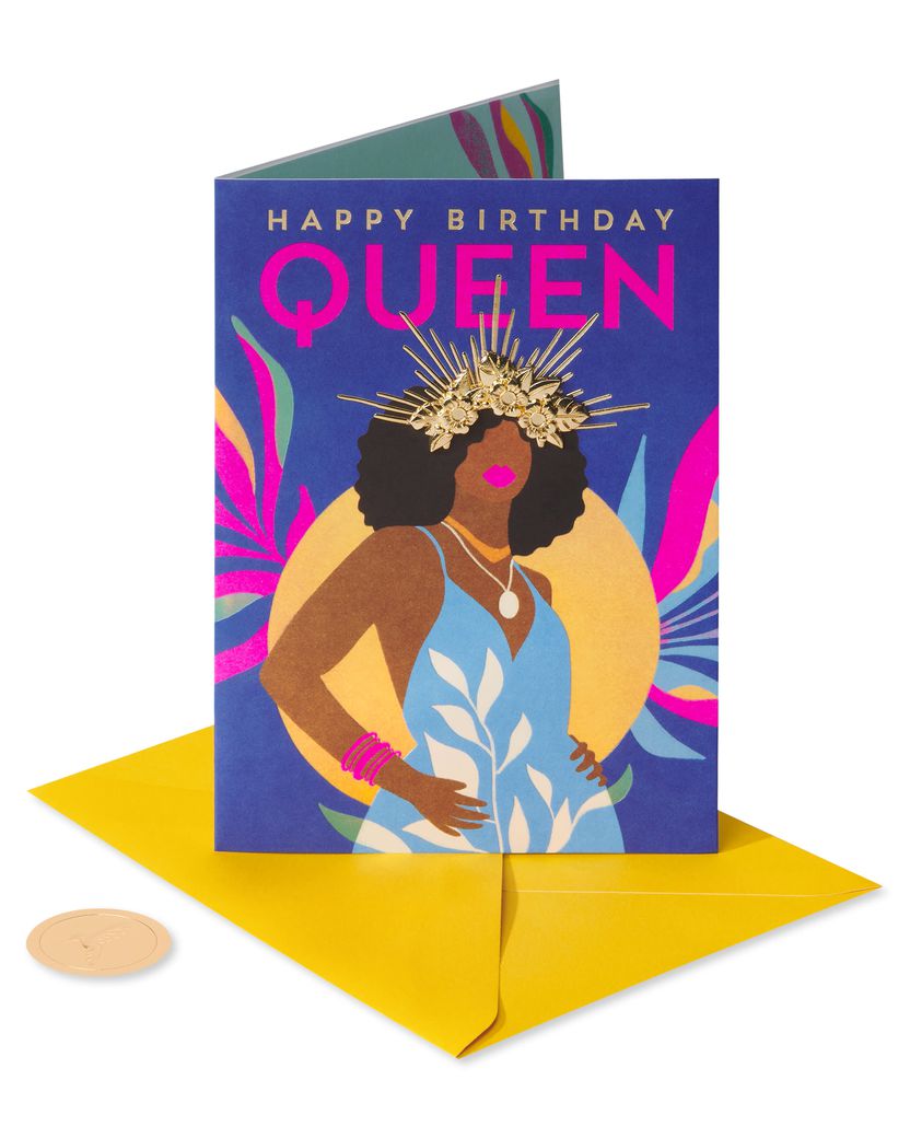 Own This Day Birthday Greeting Card for Her - Illustrated by Jordana Alves Araujo Image 3