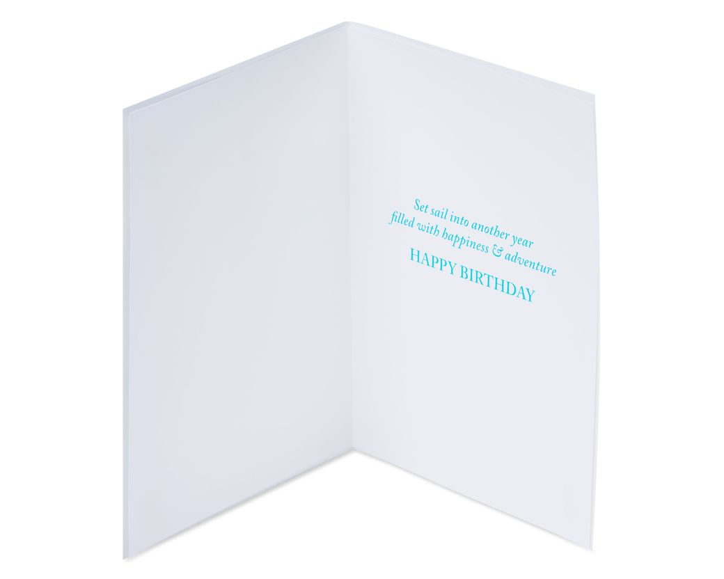 Sailboat Birthday Greeting CardImage 1