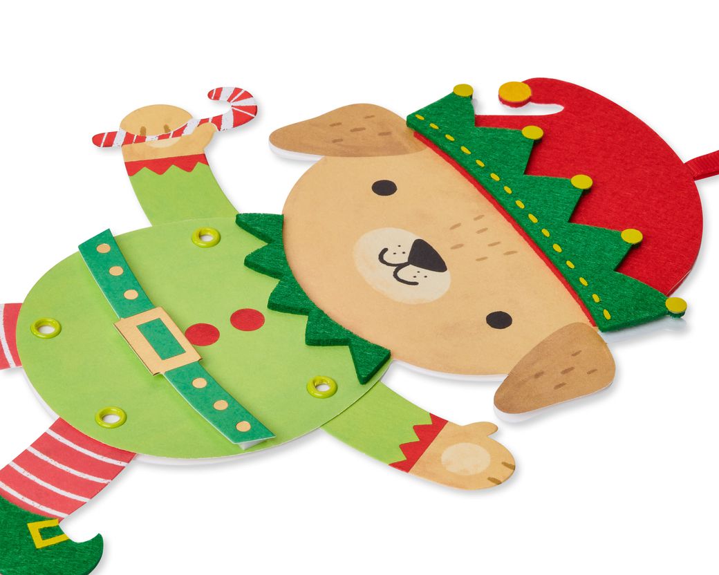Christmas Cheer Dog Christmas Greeting Card Image 2