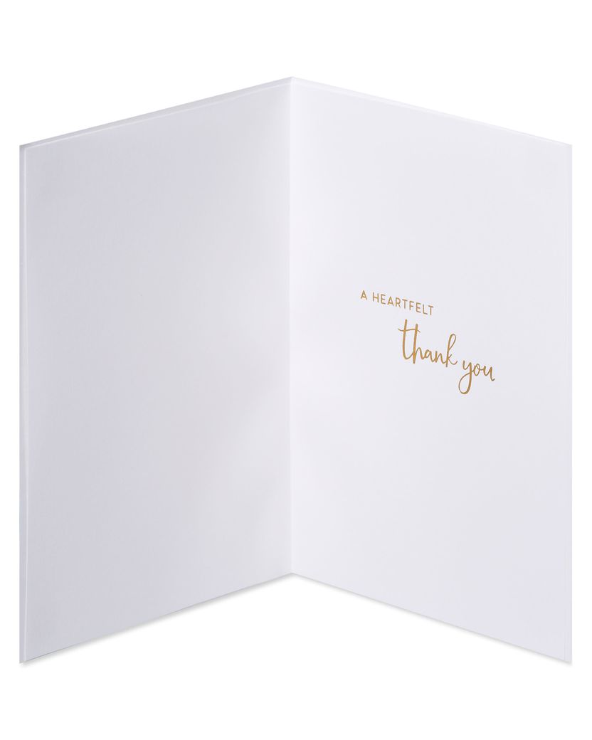 Heartfelt Thank You Thank You Greeting Card - Papyrus