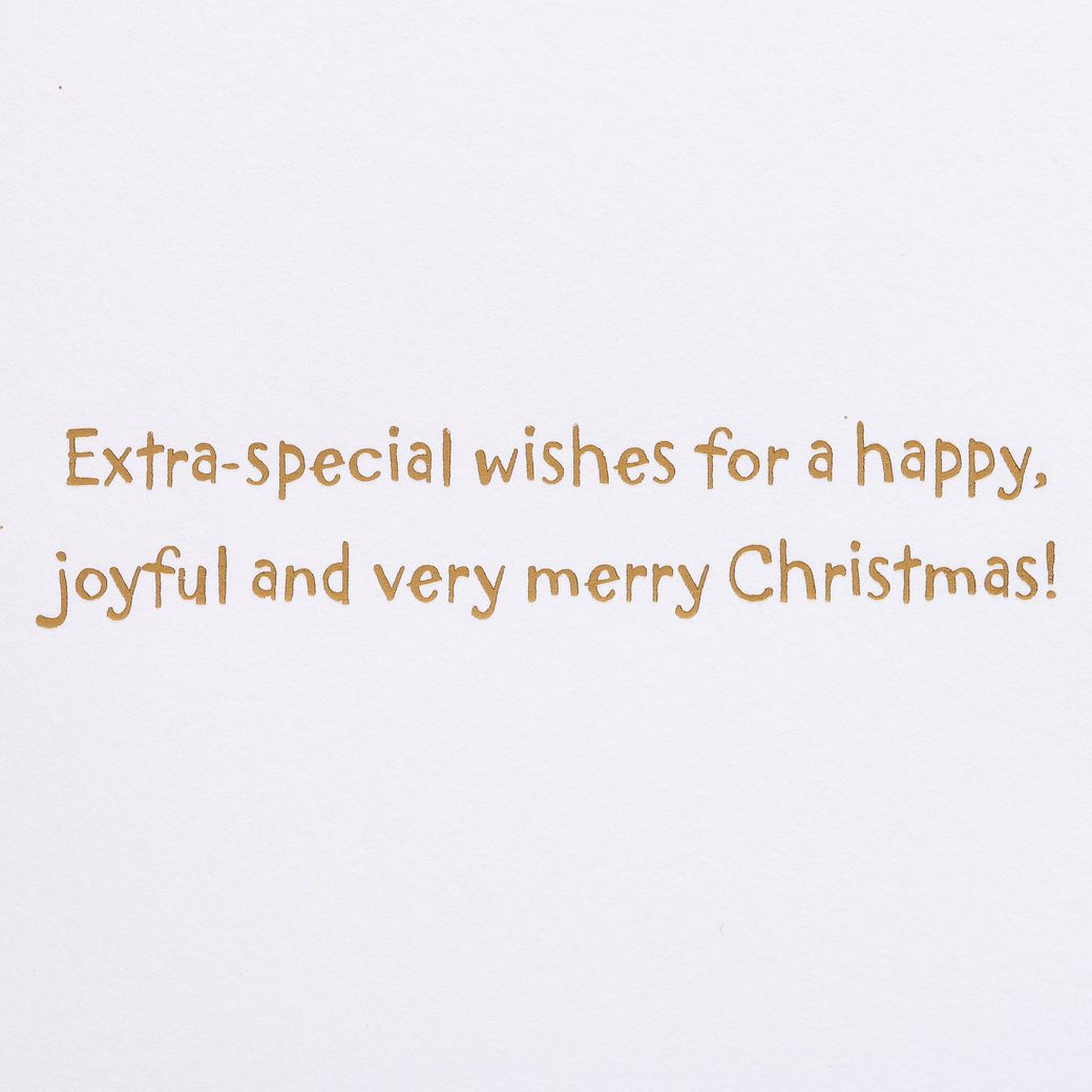 Extra-Special Wishes Disney Christmas Greeting Card Image 3