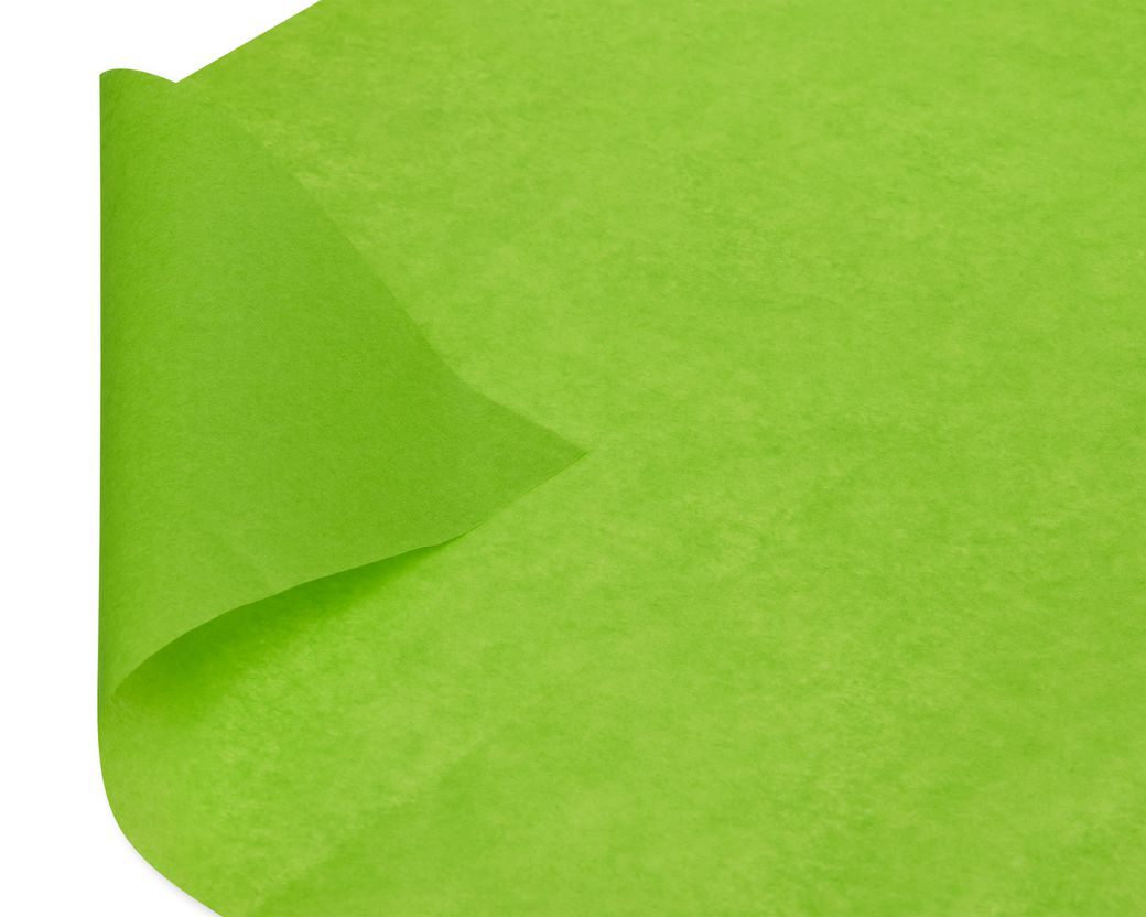 Lime Green Tissue Paper, 8-Sheets Image 4