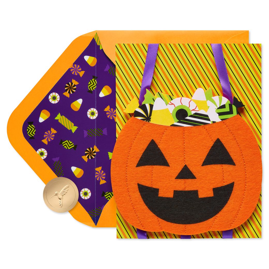 Papyrus Hello Kitty Halloween Card (Happy Halloween Wishes)