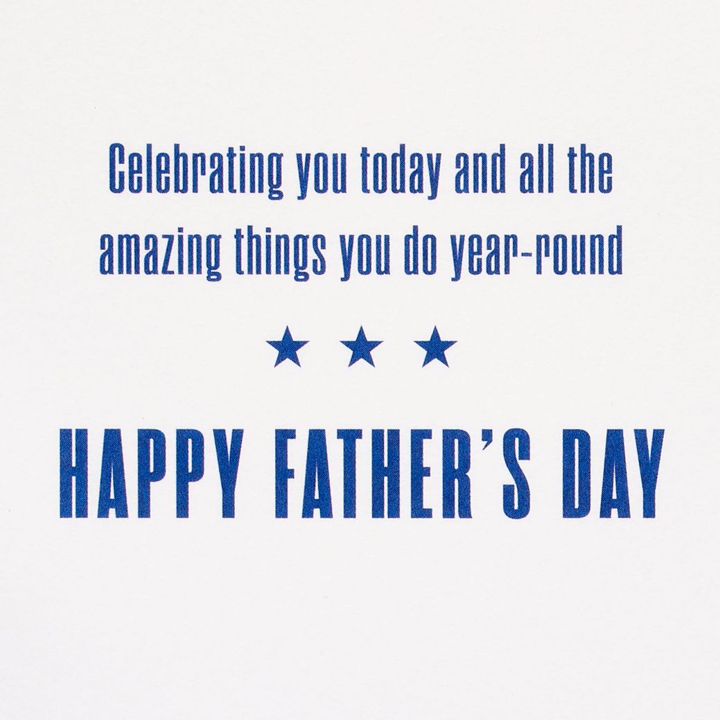 The Amazing Things You Do Father's Day Greeting Card Image 3