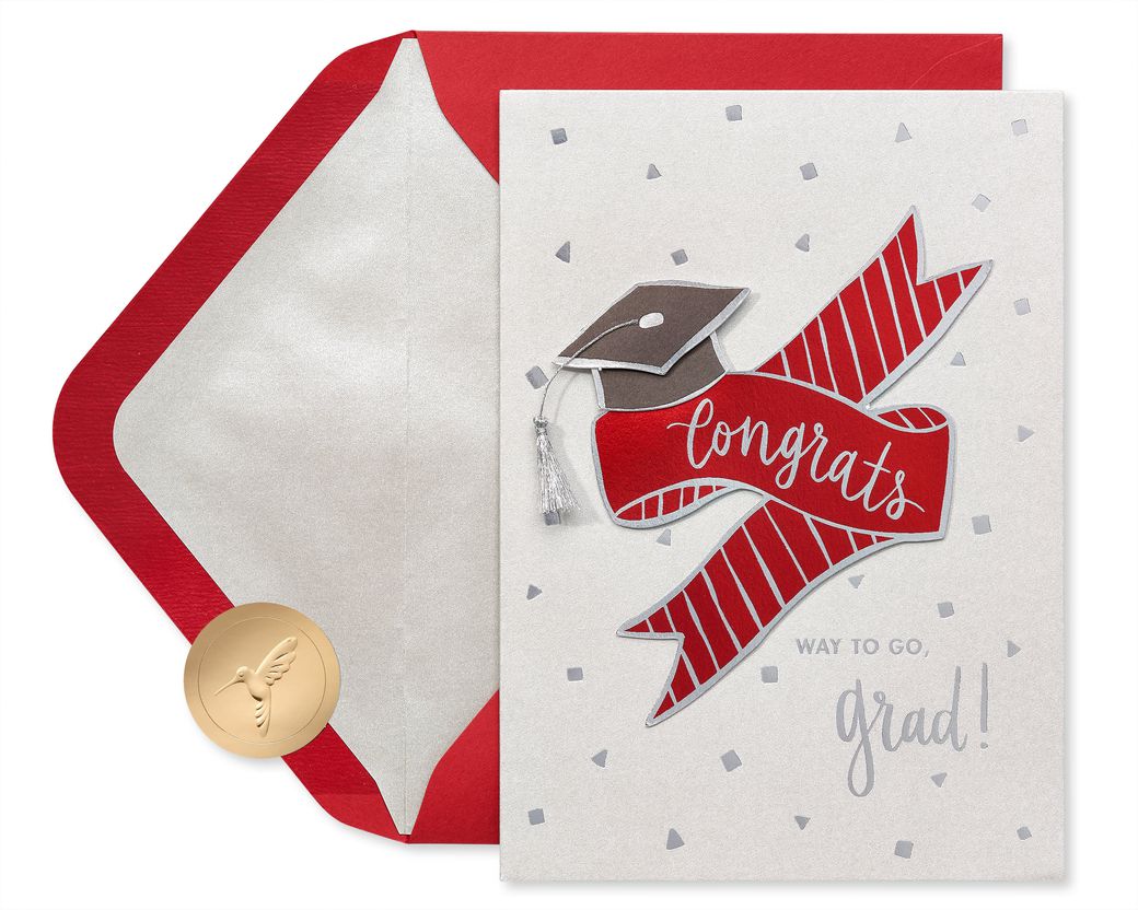Awesome Achievement Graduation Greeting Card Image 1