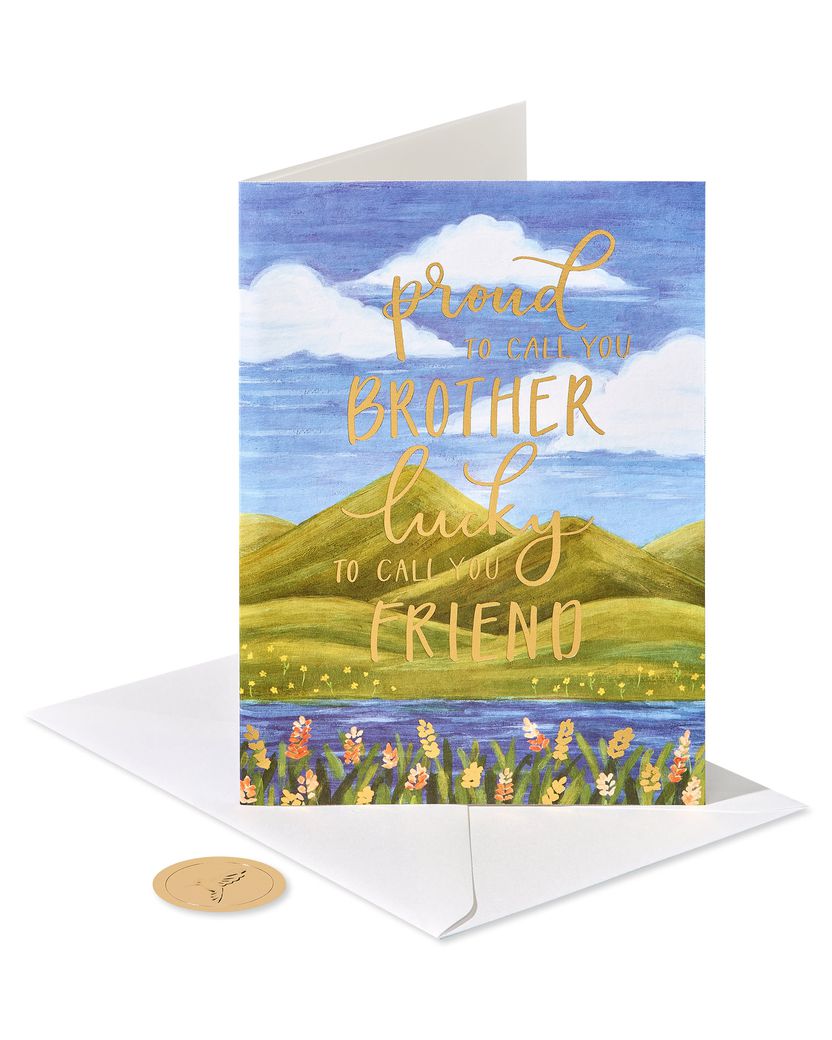 Truly Wonderful Person Birthday Greeting Card for BrotherImage 3