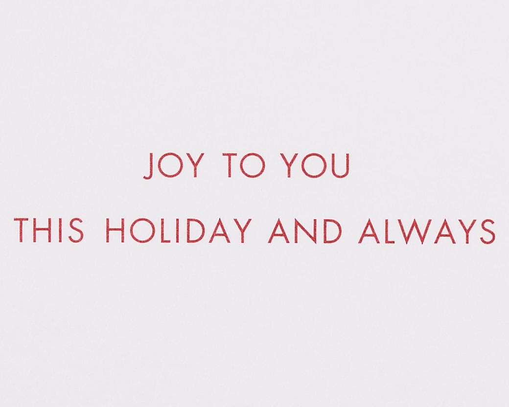 Joy to You Wreath Holiday Boxed Cards, 20-Count Image 3