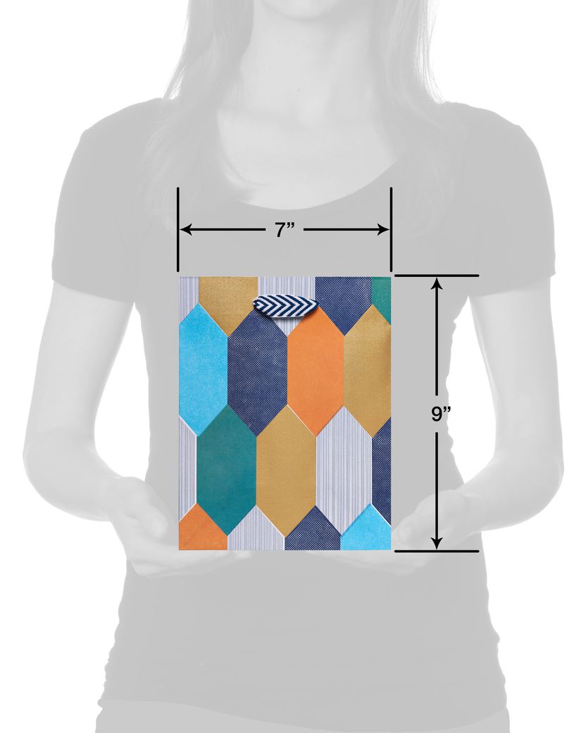 Geometric Pattern Medium Gift Bag 1 BagImage 1