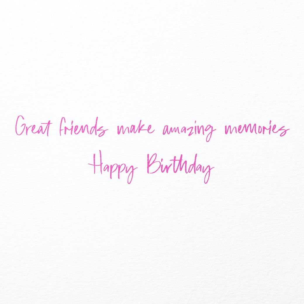 Amazing Memories Birthday Greeting Card - Designed by Bella Pilar Image 3