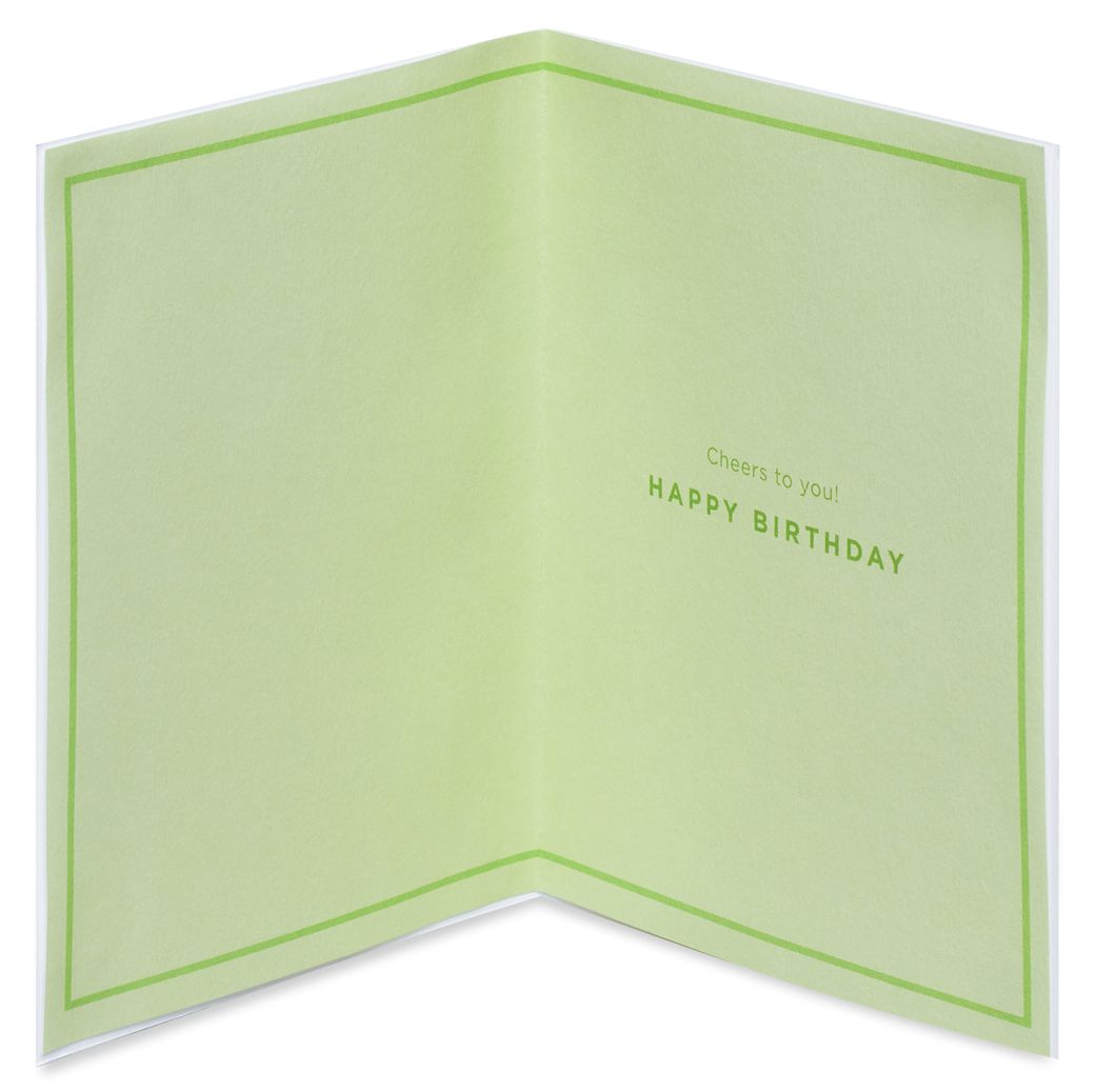 Cheers to You Birthday Greeting Card - Designed by Judith Leiber Image 2