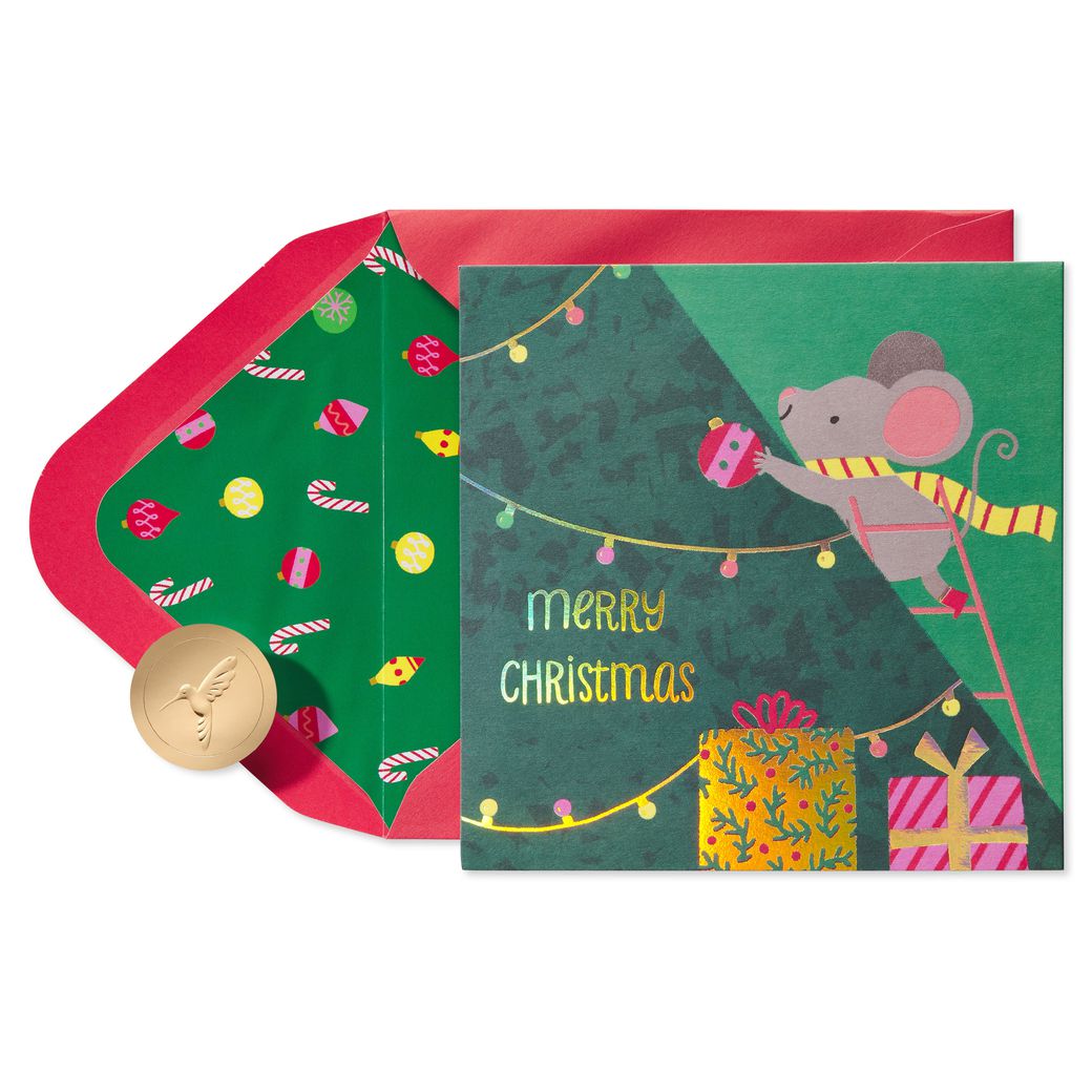 Decorate the Season with Fun Christmas Greeting Card for Kids Image 1
