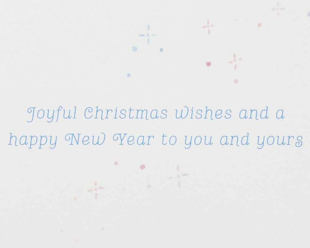 Joyful Christmas Wishes Christmas Greeting Card Image 4
