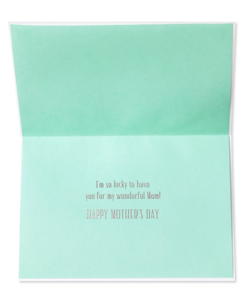 So Lucky Mother's Day Greeting CardImage 2