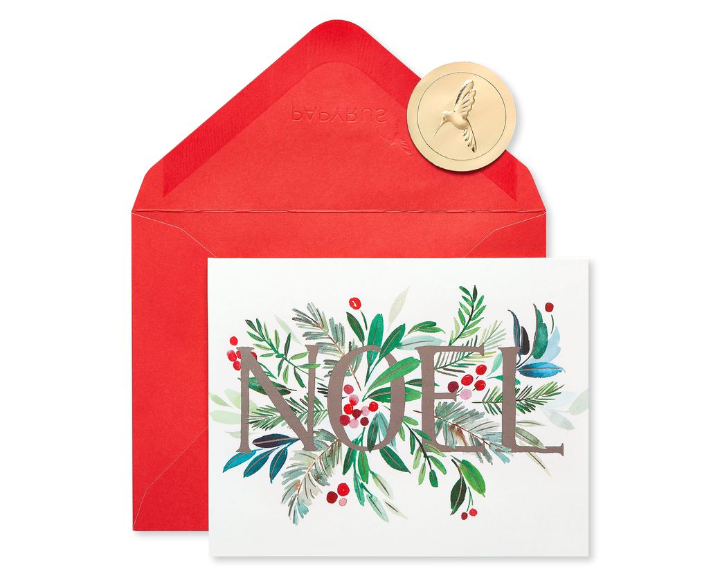 Papyrus Christmas card & hanging honeycomb mobile