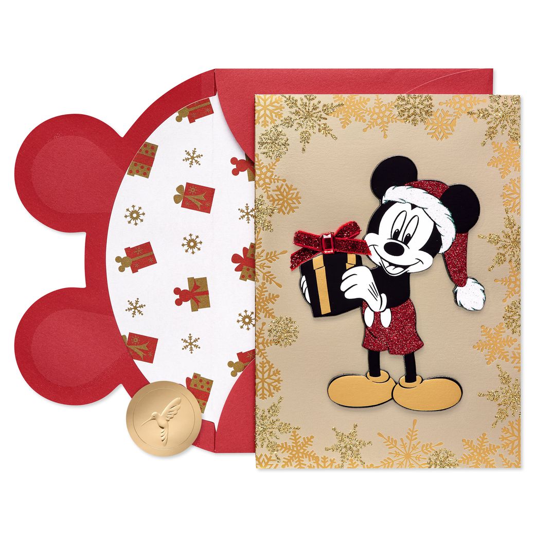 Extra-Special Wishes Disney Christmas Greeting Card Image 1