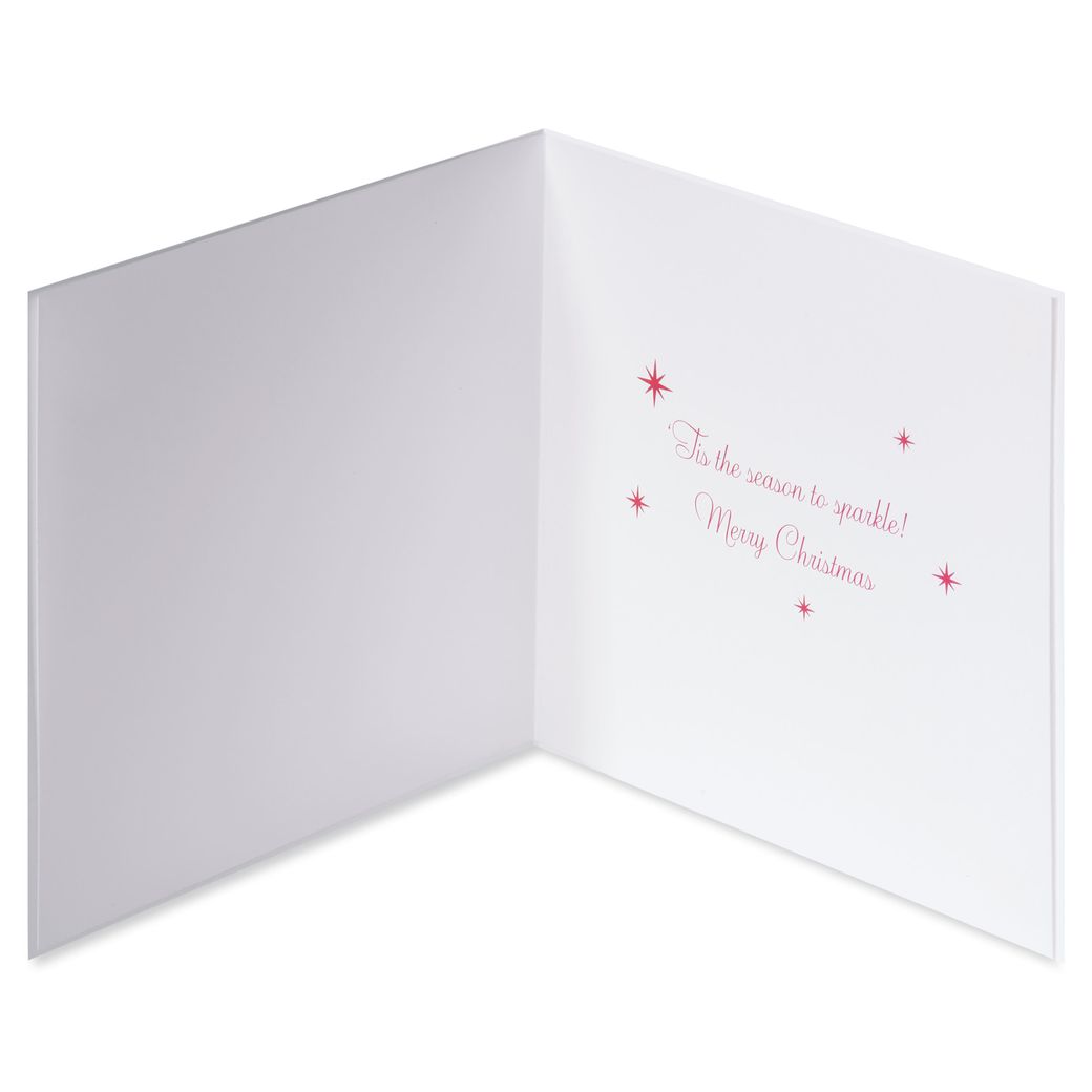 ‘Tis the Season to Sparkle Christmas Greeting Card Image 3