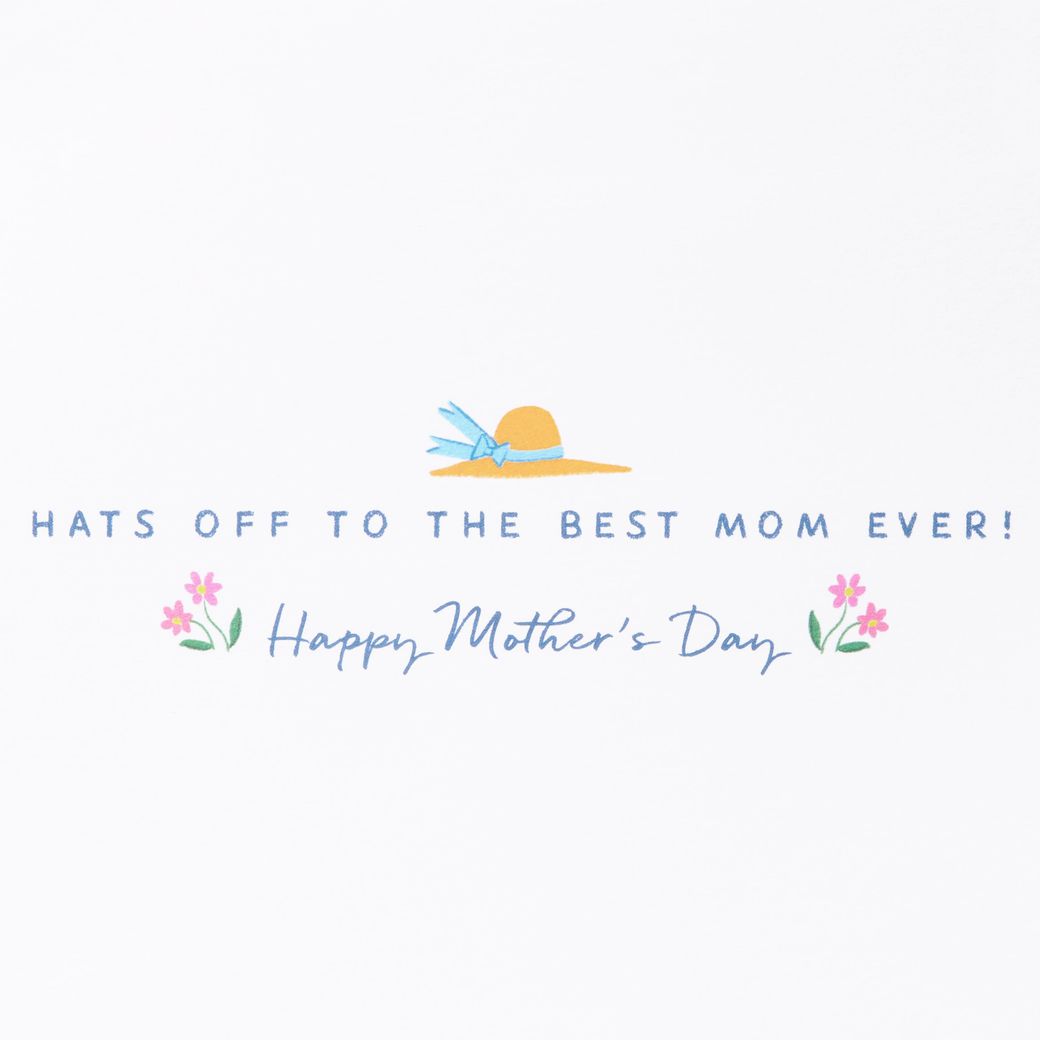 The Best Mom Ever Mother's Day Greeting Card Image 3